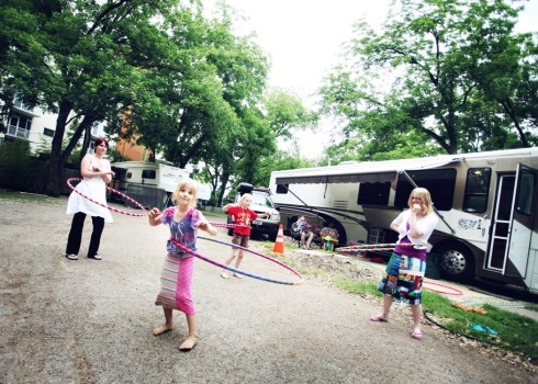 Hooping at Pecan Grove