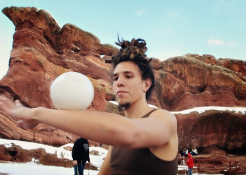 Contact Juggling at Red Rocks 2